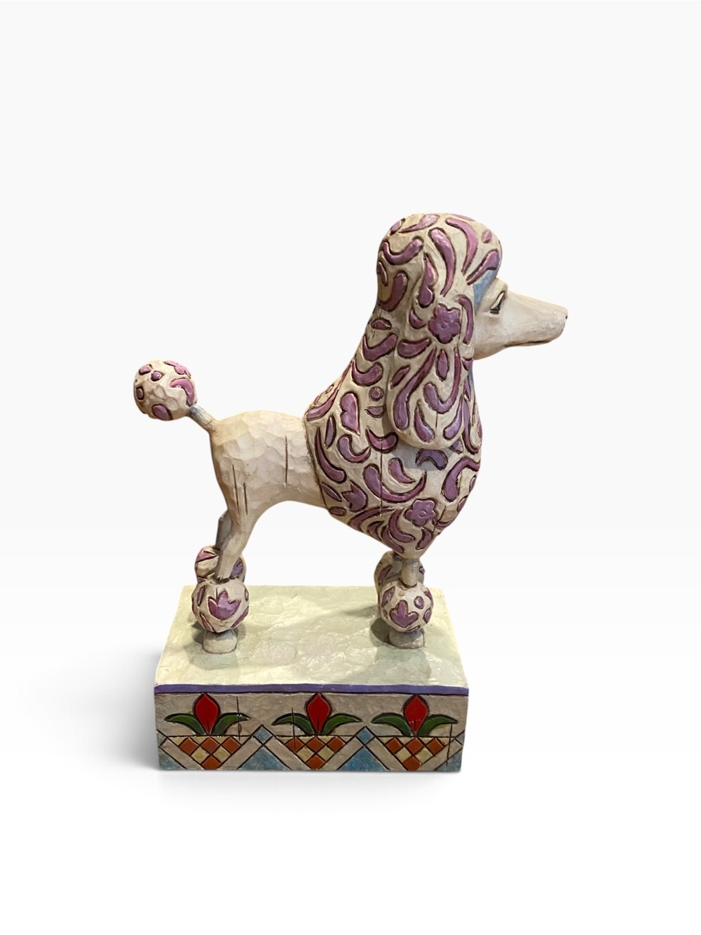 Jim Shore Lulu Poodle Figurine Heartwood Creek 2005 V4004849